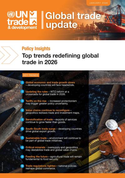 Cover for Global Trade Update (January 2026): Top trends redefining global trade in 2026